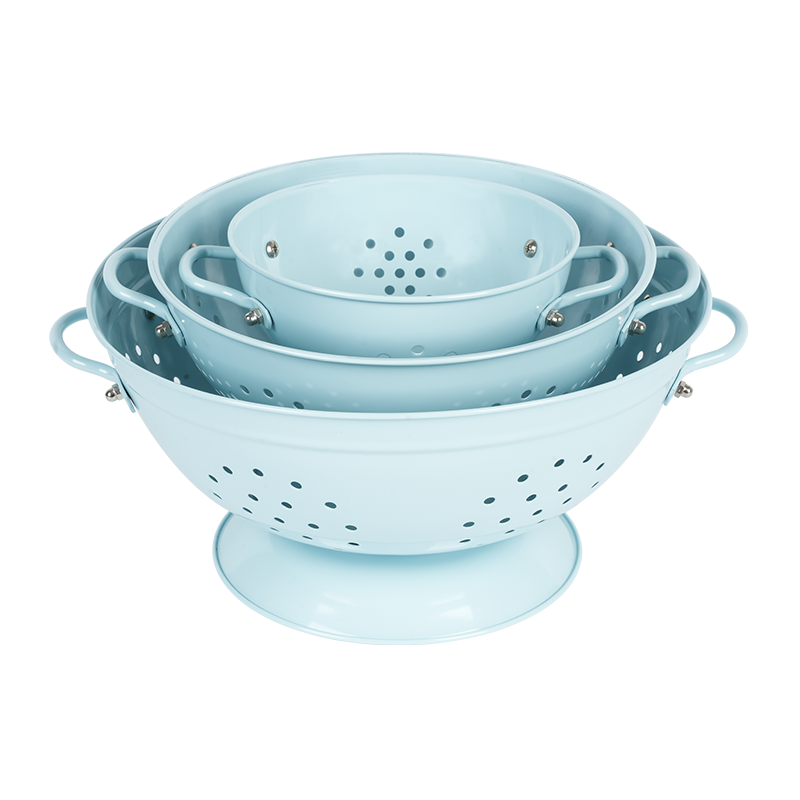 K06 Blue Enamel Coated Coalder